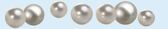 alcune perle Akoya sfuse